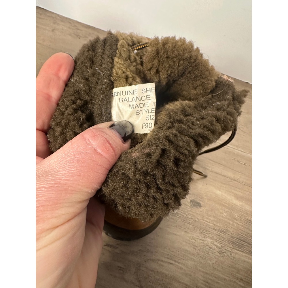 UGG Australia‎ 5145 Women's 8 Leather Sheepskin Cold Weather Lace Up Boots - Picture 9 of 10